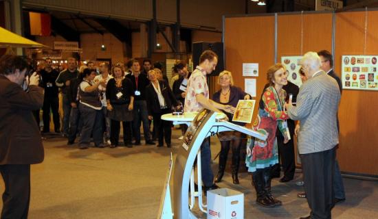 Remise de la Médaille d'Argent
